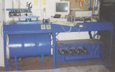 McMaster Rebuilds bench using tangental discharge vacuum motors.